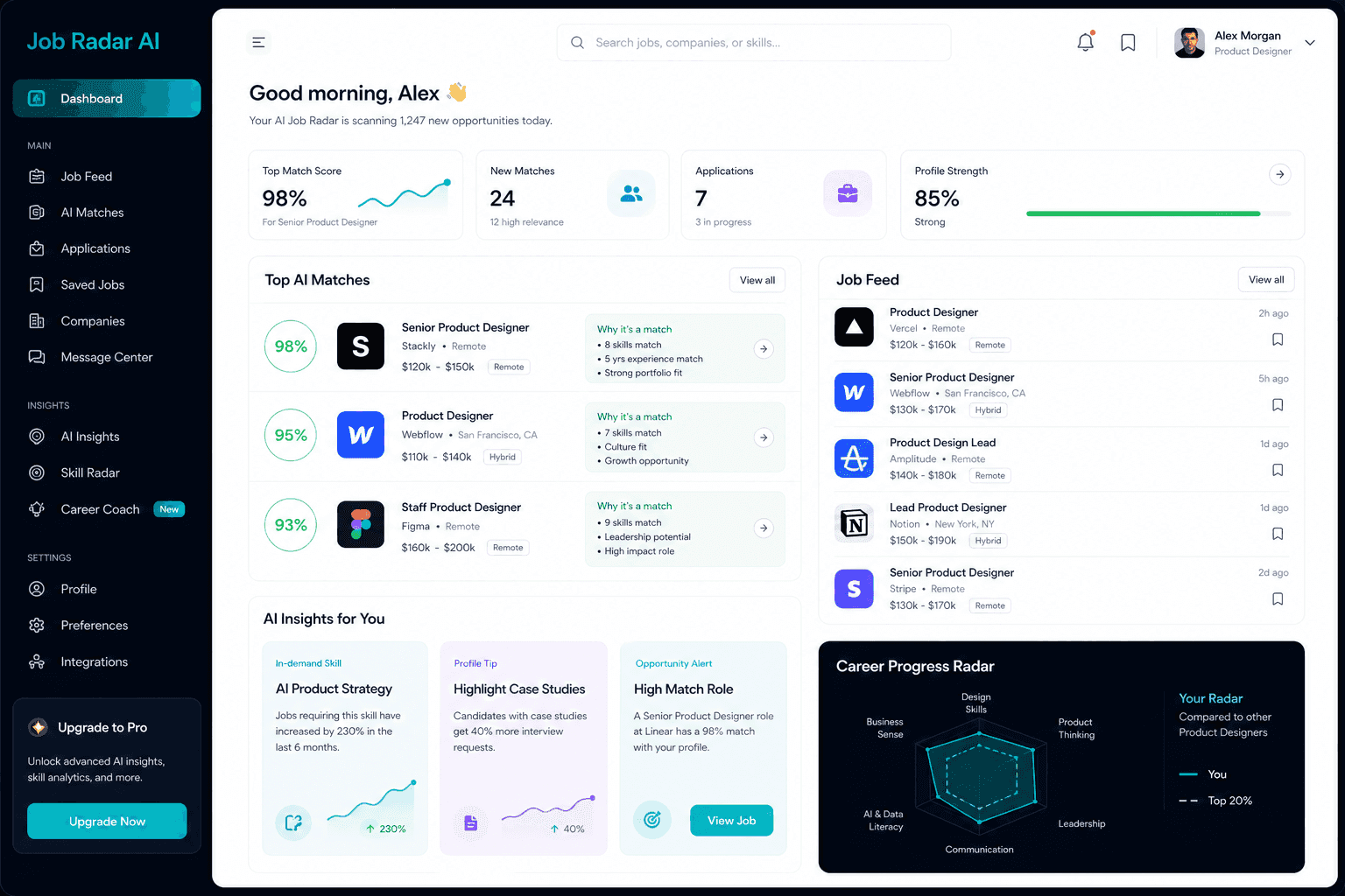 Job Radar AI project preview